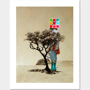 Rubik's tree Posters and Art